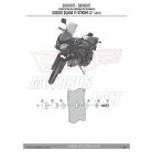 Plexi-szélvédő TARTÓ Suzuki DL 650 V-Strom L2-L3-L4-L5-L6 (11-16) GIVI