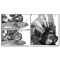 Plexi-szélvédő TARTÓ BMW F 650 GS / BMW F 800 GS (08-17) GIVI