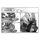 Plexi-szélvédő TARTÓ BMW F 650 GS / BMW F 800 GS (08-17) GIVI Plexi-szélvédő TARTÓ BMW F 650 GS / BMW F 800 GS (08-17) GIVI