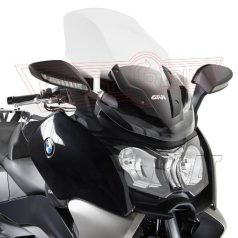 Plexi-szélvédő BMW C 650 GT (12-20) GIVI