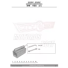 Plexi-szélvédő TARTÓ BMW F 700 GS (13-17) GIVI