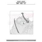 Plexi-szélvédő TARTÓ BMW F 700 GS (13-17) GIVI