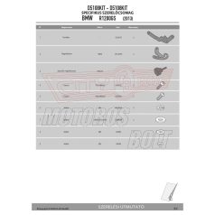   Plexi-szélvédő TARTÓ BMW R 1200 GS (13-18) / BMW R 1200 GS ADVENTURE (14-18) GIVI