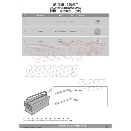 Plexi-szélvédő TARTÓ BMW R 1200 GS (13-18) / BMW R 1200 GS ADVENTURE (14-18) GIVI