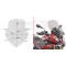 Plexi-szélvédő BMW S 1000 XR (2015-2019) GIVI füstszínű