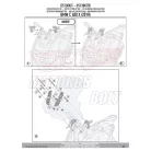 Plexi-szélvédő TARTÓ BMW C 400 X (2019-2024) GIVI