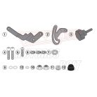 Plexi-szélvédő TARTÓ BMW R 1250 GS (19 > 23)/ BMW R 1250 GS ADVENTURE (19 > 24) GIVI