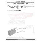 Plexi-szélvédő TARTÓ BMW R 1250 GS (19 > 23)/ BMW R 1250 GS ADVENTURE (19 > 24) GIVI