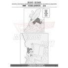 Plexi-szélvédő TARTÓ BMW R 1250 GS (19 > 23)/ BMW R 1250 GS ADVENTURE (19 > 24) GIVI