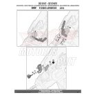 Plexi-szélvédő TARTÓ BMW R 1250 GS (19 > 23)/ BMW R 1250 GS ADVENTURE (19 > 24) GIVI