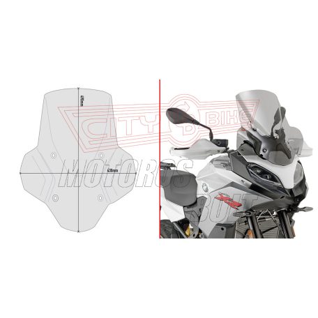 Plexi-szélvédő BMW F 900 XR (2020-2024) GIVI