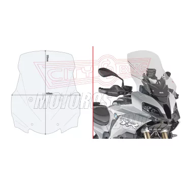 Plexi-szélvédő BMW S 1000 XR (2020-2026) GIVI