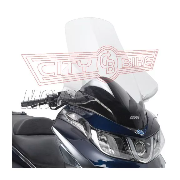 Plexi-szélvédő Piaggio X10 125-350-500 (12-16) GIVI Plexi-szélvédő Piaggio X10 125-350-500 (12-16) GIVI