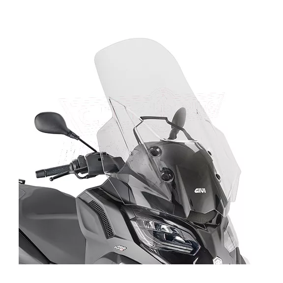 Plexi-szélvédő Piaggio MP3 HPE 400 / 400 SPORT /530 Exclusive (2022-2026) GIVI Plexi-szélvédő Piaggio MP3 HPE 400 / 400 SPORT /530 Exclusive (2022-2026) GIVI