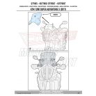 Plexi-szélvédő KTM 1290 Super Adventure R (2017-2018) / KTM 1290 Super Adventure S (2017) GIVI