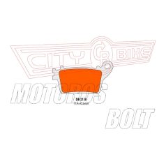 Fékbetét 99 DELTA DB2138 RD-N2