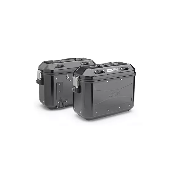 GIVI DLMK36B Trekker Dolomiti – 36L fekete alumínium MONOKEY oldaldoboz pár GIVI DLMK36B Trekker Dolomiti – 36L fekete alumínium MONOKEY oldaldoboz pár