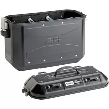   GIVI DLMK36B Trekker Dolomiti – 36L fekete alumínium MONOKEY oldaldoboz pár