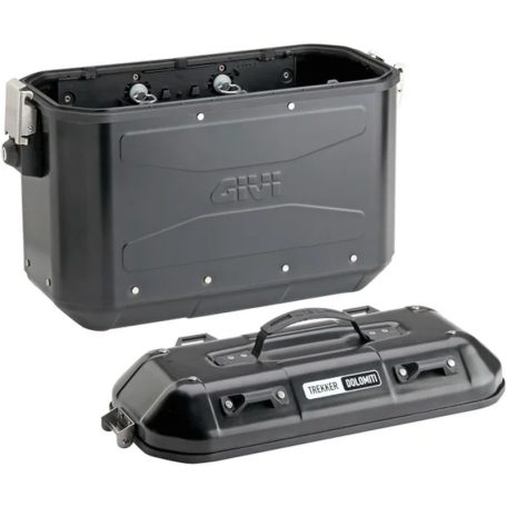 GIVI DLMK36B Trekker Dolomiti – 36L fekete alumínium MONOKEY oldaldoboz pár