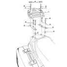 Csomagtartó platni Honda ST 1100 PAN EUROPEAN GIVI MonoKEY dobozhoz