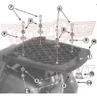 Csomagtartó BMW R 1150 RT (02-04) GIVI MonoKEY dobozhoz