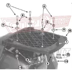 Csomagtartó BMW R 1150 RT (02-04) GIVI MonoKEY dobozhoz