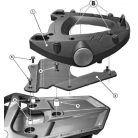 Csomagtartó platni Yamaha FJR 1300 (06-18) GIVI MonoKEY dobozhoz