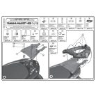 Csomagtartó platni Yamaha Majesty 400 (04-08) / Yamaha Majesty 400 (09-14) GIVI MonoLOCK dobozhoz