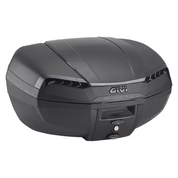   GIVI E46NB RIVIERA Topcase – 46L Vízálló Motoros Doboz | Univerzális MONOLOCK Rögzítéssel