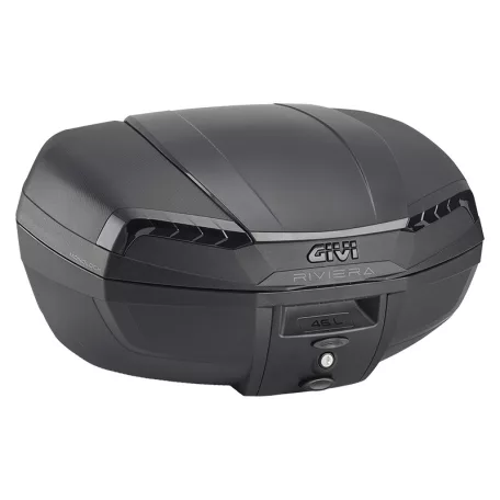 GIVI E46NB RIVIERA Topcase – 46L Vízálló Motoros Doboz | Univerzális MONOLOCK Rögzítéssel