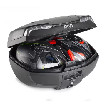   GIVI E46NT2 RIVIERA Topcase – 46L Vízálló Motoros Doboz | Univerzális MONOLOCK Rögzítéssel
