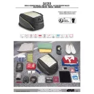 GIVI EA131B 20–26L Bővíthető Tanklock Motoros Tanktáska – Térképtartóval és Esővédővel