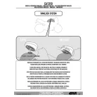 GIVI EA131B 20–26L Bővíthető Tanklock Motoros Tanktáska – Térképtartóval és Esővédővel