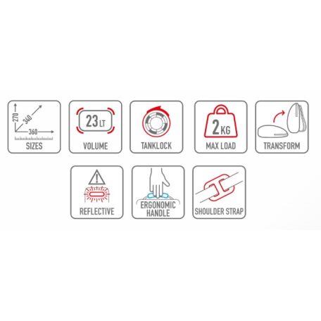 Üléstáska TANKLOCK rendszerrel GIVI EA146