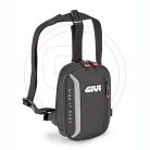 GIVI EASY09S S méretű motoros combtáska 1,5 liter – 20x14x6 cm, esővédővel