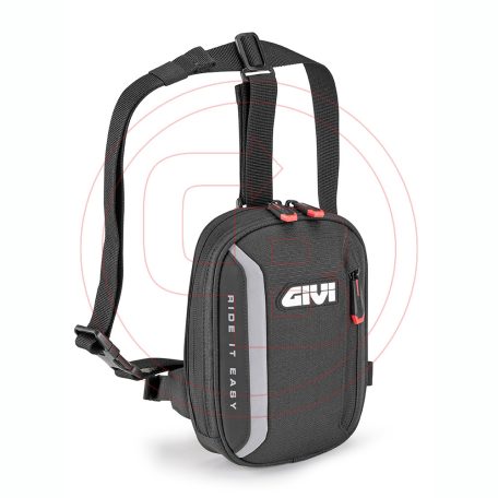 GIVI EASY09S S méretű motoros combtáska 1,5 liter – 20x14x6 cm, esővédővel
