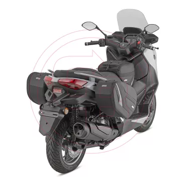   GIVI EASY11 oldaltáska pár – bővíthető – 18-25L oldalanként
