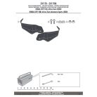 Kézvédő kiegészítő HONDA CRF1100L Africa Twin (2020-2024) / HONDA CRF1100L Africa Twin Adventure Sports (2020-2023) / HONDA X-ADV 750 (2021-2025) GIVI