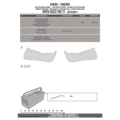 Kézvédő kiegészítő MOTO GUZZI V85 TT (2019-2023) GIVI