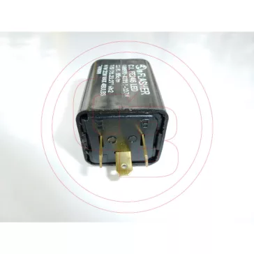 Indexrelé 12V 1W-100W 3 lábú Led