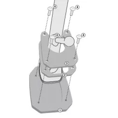   Oldalsztender talp HONDA Crosstourer 1200 / Crosstourer 1200 DCT (2012-2019) GIVI