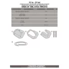 Oldalsztender talp HONDA CRF 1000 Africa Twin (2016-2017) GIVI