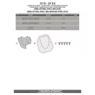 Oldalsztender talp HONDA CRF 1000L Africa Twin (2018-2019) / HONDA CRF 1000L Africa Twin Adventure Sports (2018-2019) GIVI