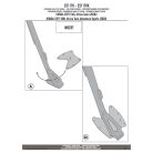 Oldalsztender talp HONDA CRF 1100L Africa Twin (2020-2024) / HONDA CRF1100L Africa Twin Adventure Sports (2020-2024) / HONDA X-ADV 750 (21-24) GIVI