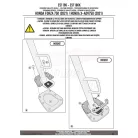 Oldalsztender talp HONDA FORZA 750 (21-23) / HONDA X-ADV 750 (21-25) GIVI