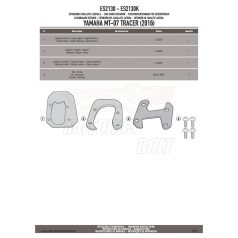  Oldalsztender talp YAMAHA MT-07 Tracer (16-19) / YAMAHA Tracer 700 (20-24) GIVI