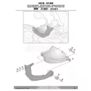 Oldalsztender talp BMW R 1250 GS (19 > 23) / R 1200 GS (13 > 18) GIVI