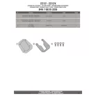 Oldalsztender talp BMW F 900 R (20-25) / F 900 XR (20-25) GIVI