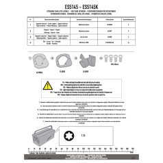 Oldalsztender talp BMW F 900 GS (2024-2025) GIVI