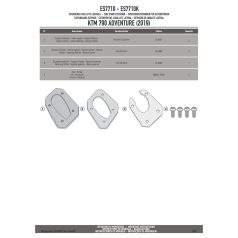   Oldalsztender talp KTM 790 Adventure (19-20) / 790 Adventure R (19-20) GIVI